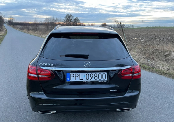 Mercedes-Benz Klasa C cena 147500 przebieg: 123000, rok produkcji 2020 z Pleszew małe 191